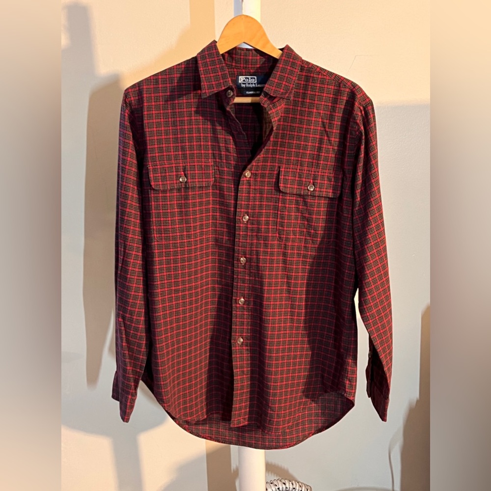 Men’s Polo Ralph Lauren plaid button down